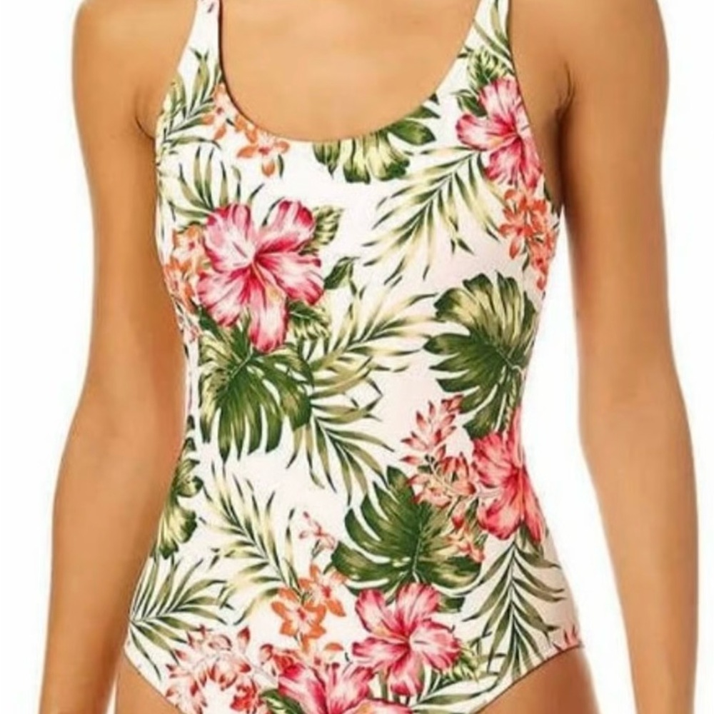 Hurley One Piece Swimsuit Tropical Floral